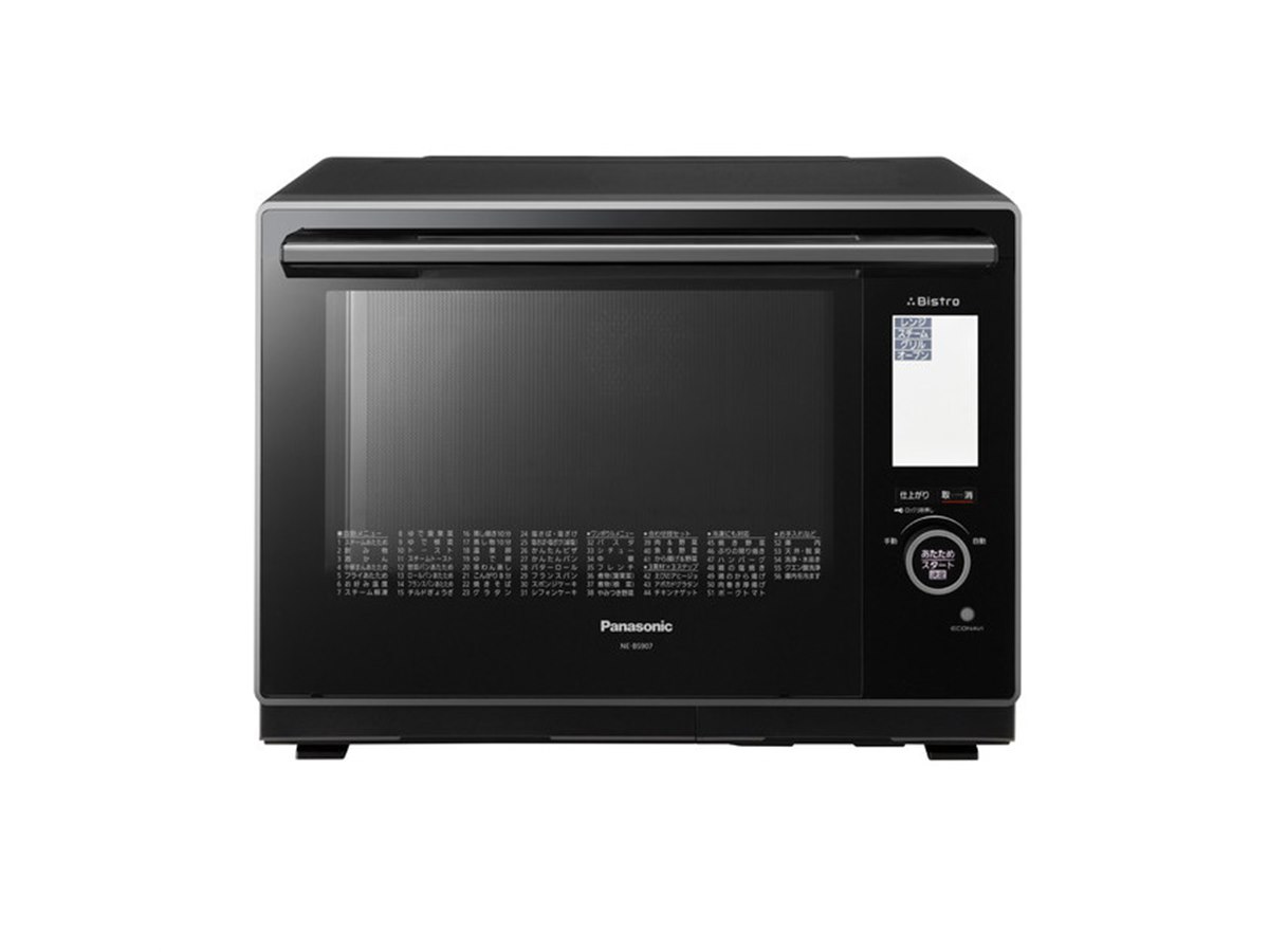 パナソニック、「2品同時あたため」対応スチームオーブンレンジ「NE