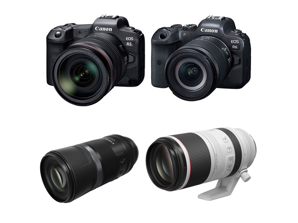 キヤノンまとめ】次世代フルサイズ「EOS R5」「EOS R6」や新RFレンズ