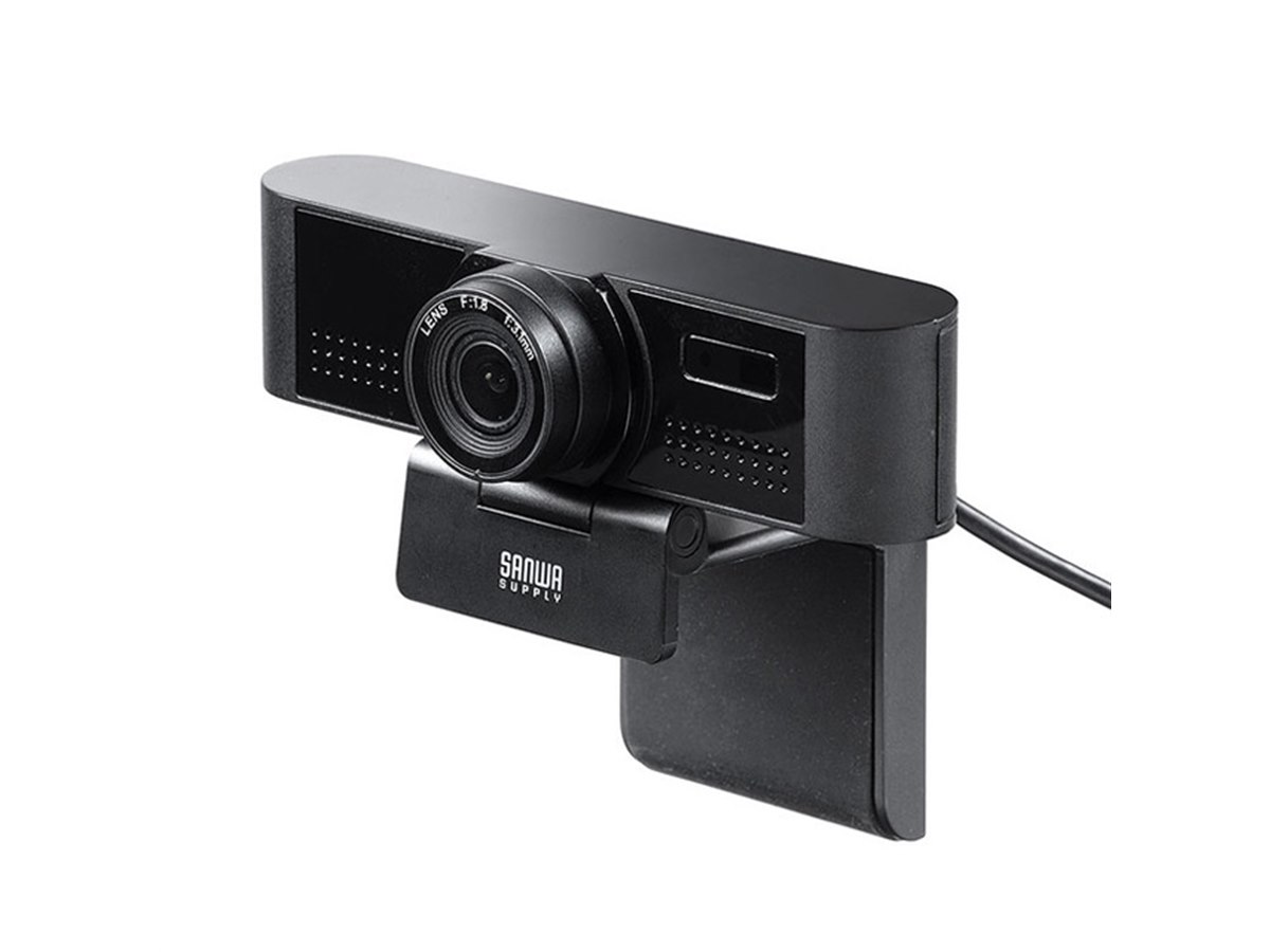 サンワ、広角90度の200万画素WEBカメラ「400-CAM083」 - 価格.com