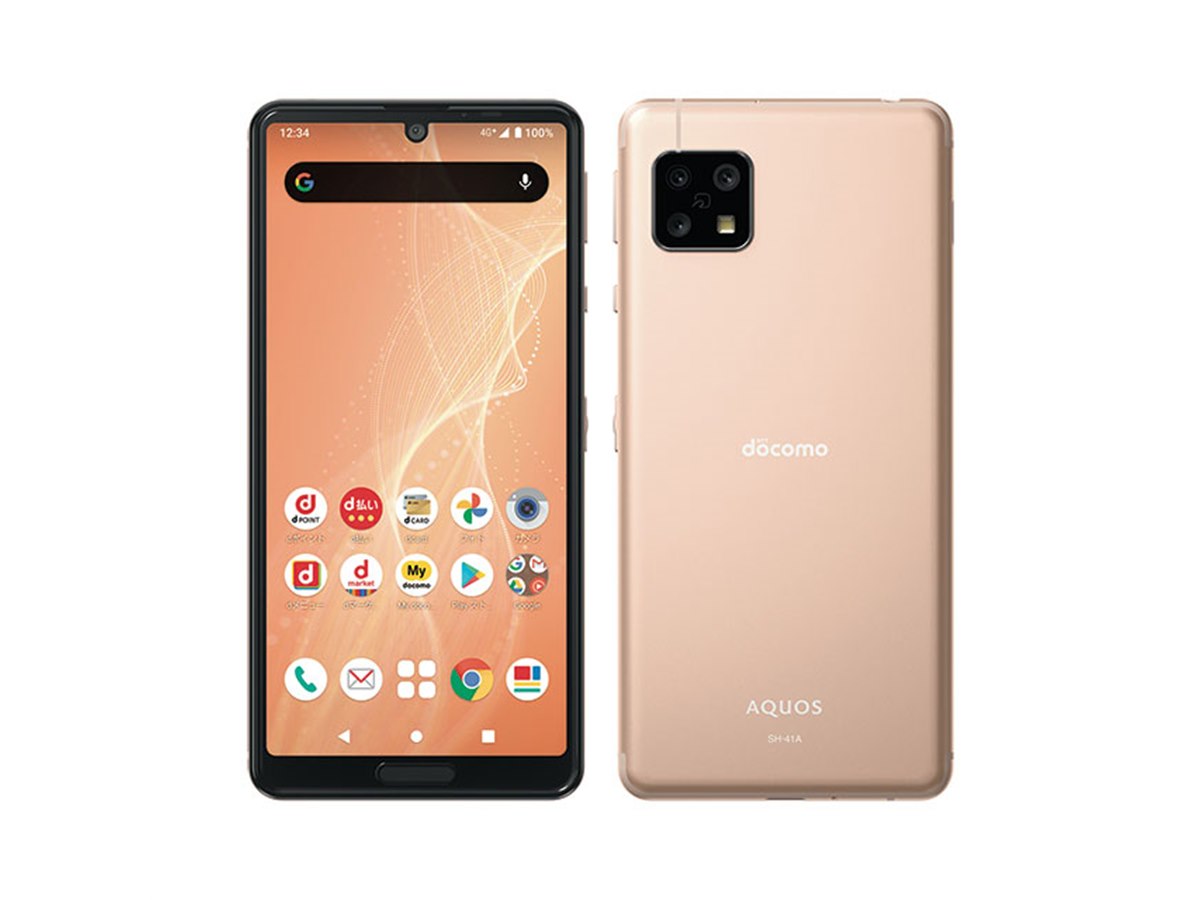 ドコモ、4570mAhの大容量バッテリーを搭載した4Gスマホ「AQUOS sense4