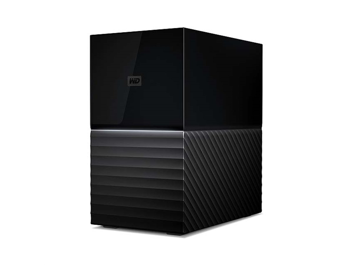 WD、RAID対応で2台のドライブを内蔵した外付けHDD「My Book Duo