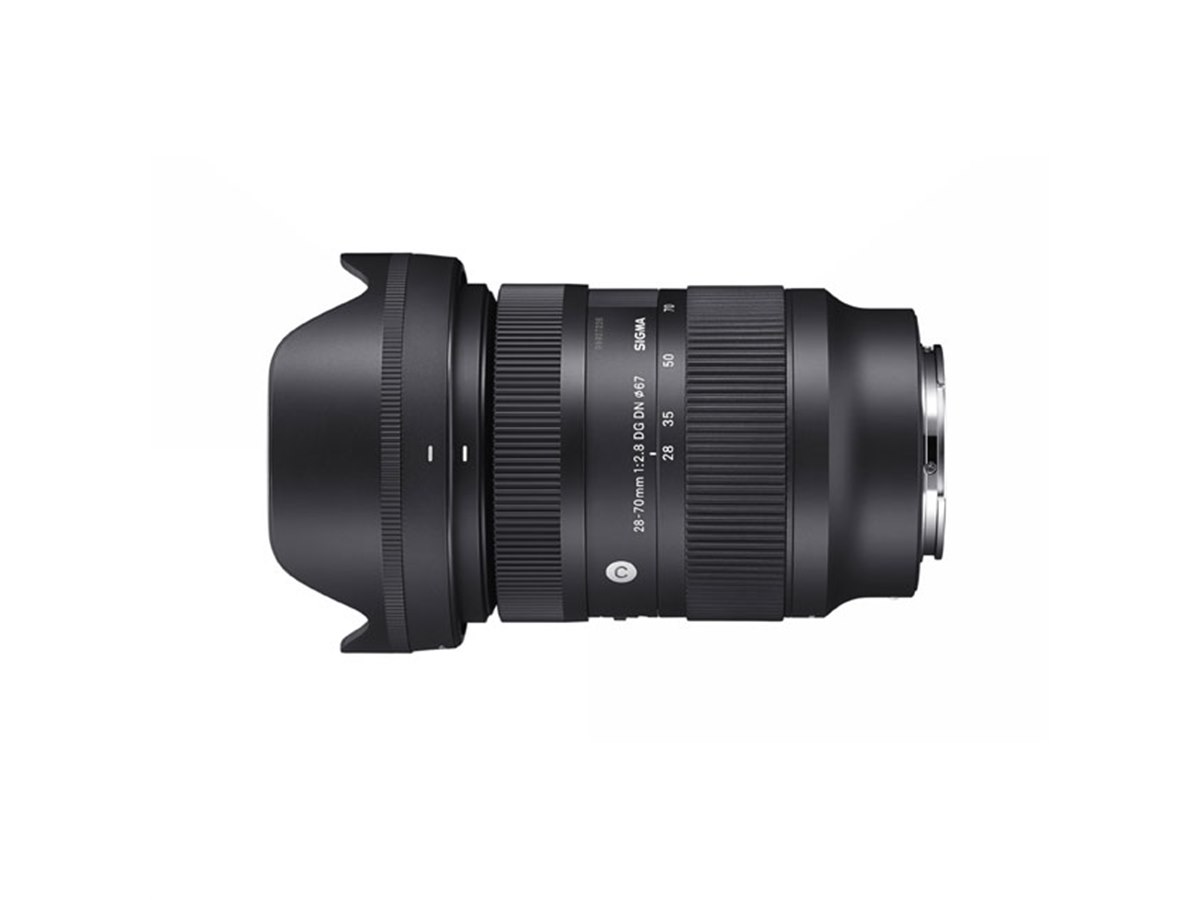 シグマ、重量470gの大口径標準ズームレンズ「28-70mm F2.8 DG DN