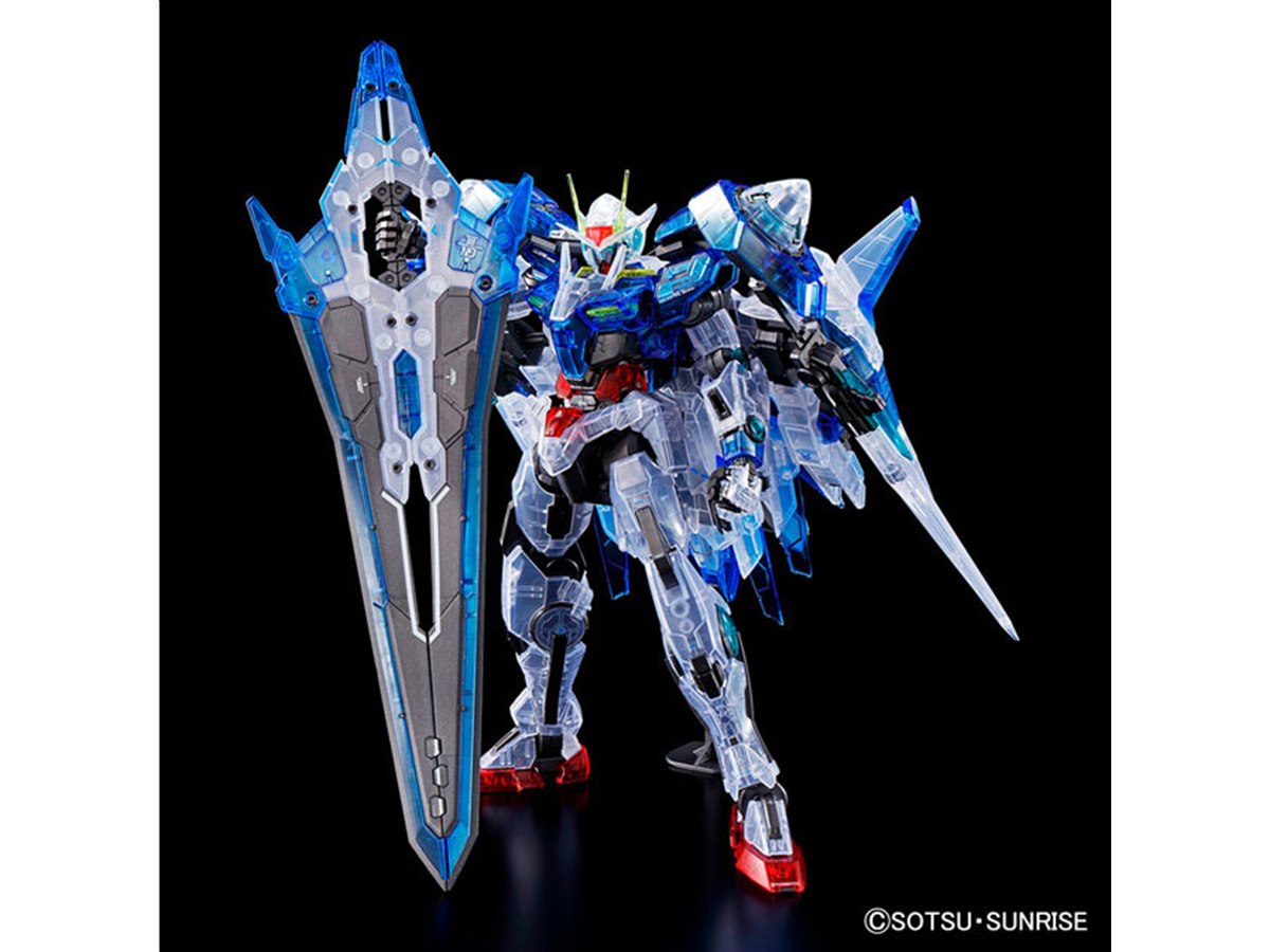 バンダイ、クリアカラーの限定ガンプラ「MG 1/100 ダブルオーザン