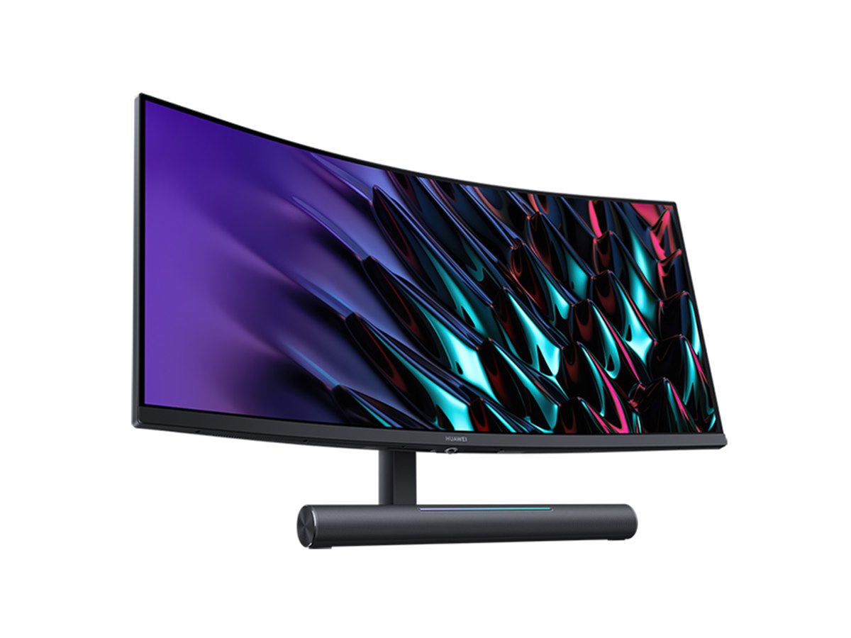 ファーウェイ、最大165Hz駆動の34型湾曲ゲーミング液晶「HUAWEI