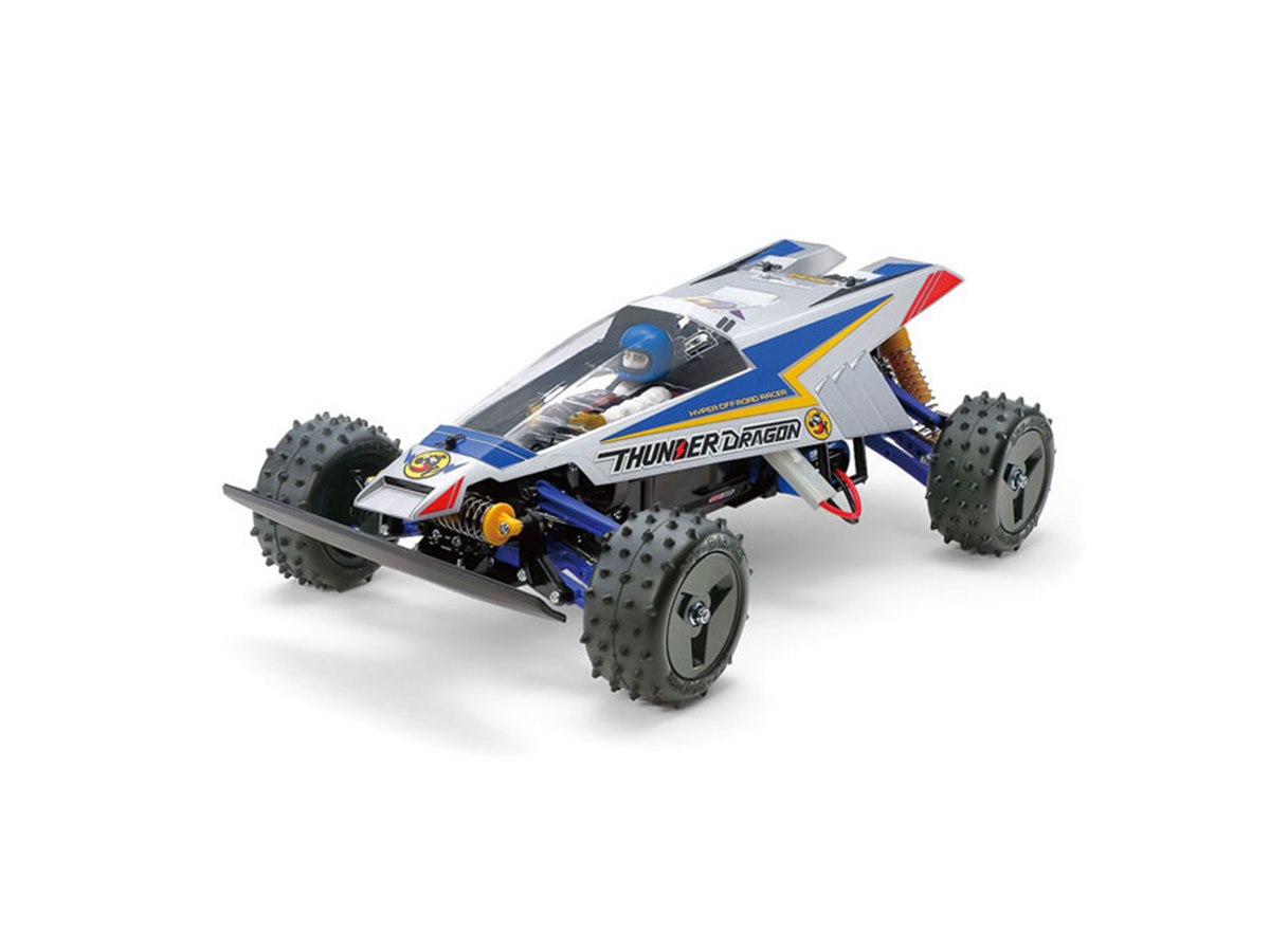 タミヤ、復刻版の1/10電動RCカーキット「サンダードラゴン」を本日9/18