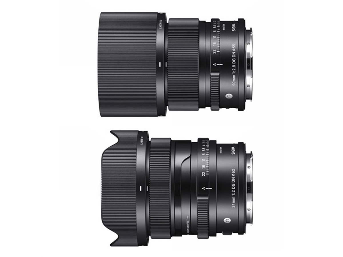 シグマ、新レンズ「90mm F2.8 DG DN」「24mm F2 DG DN」を本日9/24発売