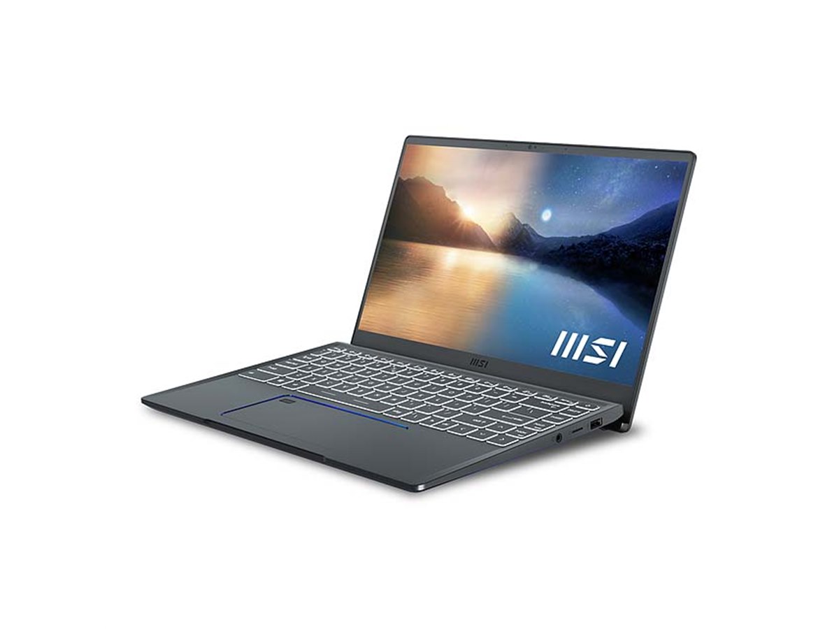MSI、Windows 11を搭載したエディオン限定の14型ノートPC「Prestige 14