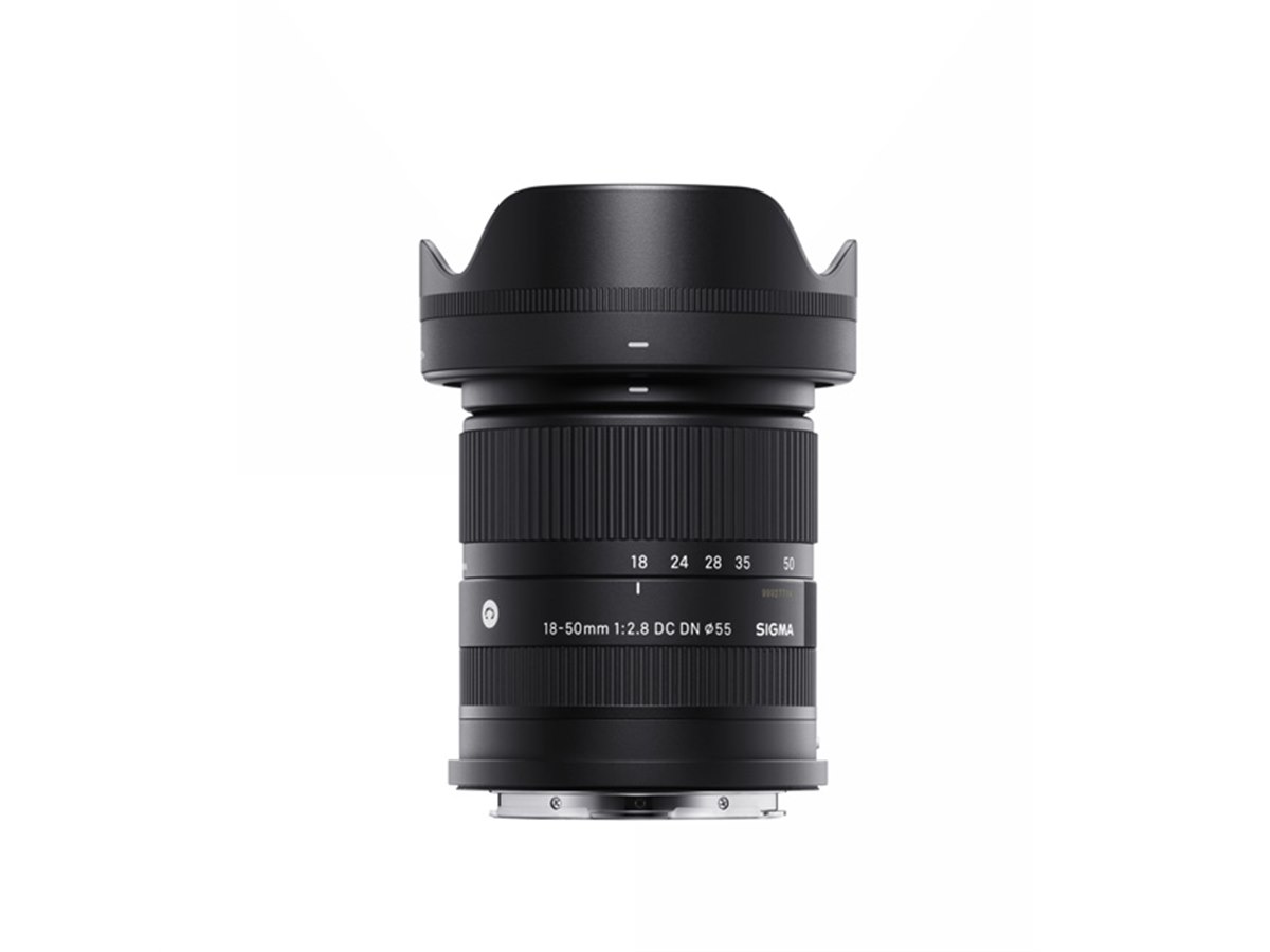 シグマ、APS-Cミラーレス用ズームレンズ「18-50mm F2.8 DC DN」本日10