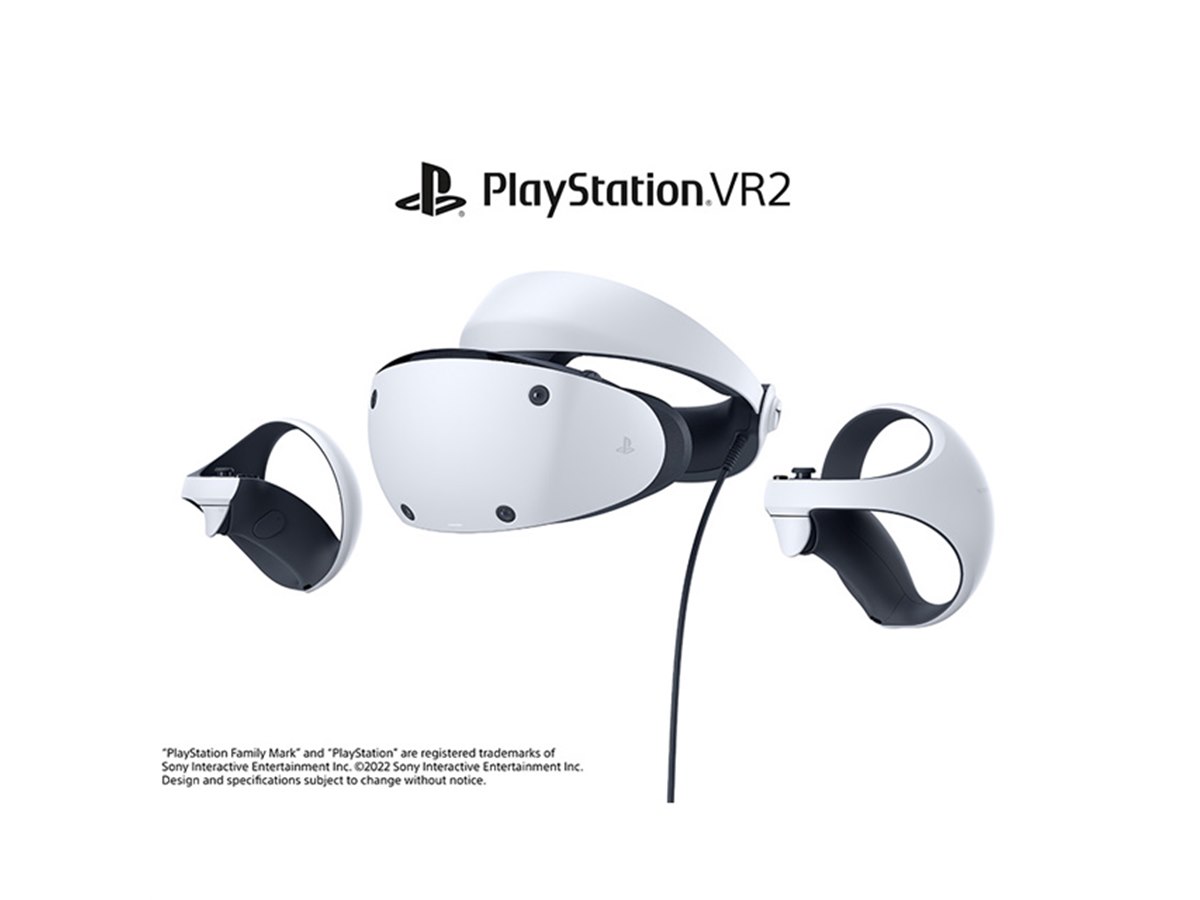 SIE、PS5向け「PlayStation VR2」本体＆コントローラーの最終デザイン