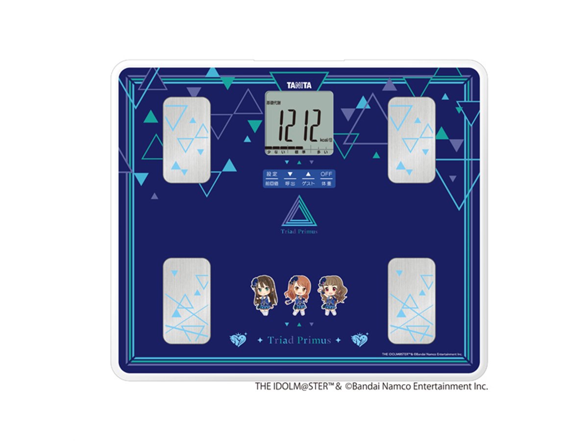 タニタ、「アイドルマスター シンデレラガールズ」コラボの音声体組成