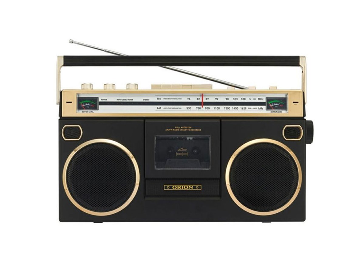 ORION、Bluetooth搭載の80年代デザインラジカセ「SCR-B7」を本日1/26