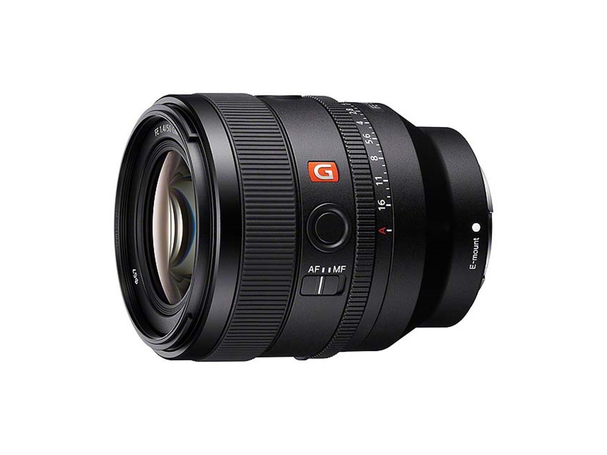 ソニー、50mmでF1.4のGレンズ「FE 50mm F1.4 GM」を21万円で発売