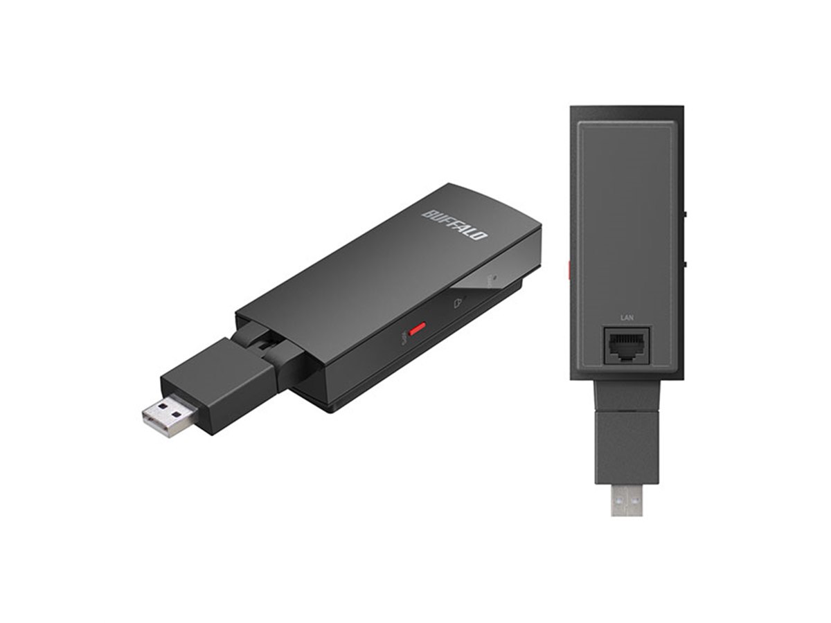 nasneも無線LAN化できる、バッファローのWi-Fiアダプター「WI-UG-AC866