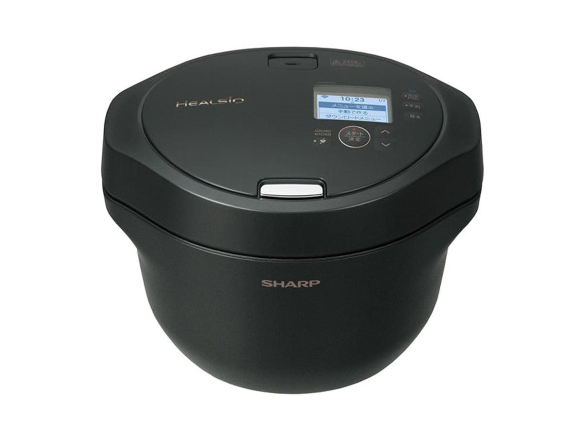 シャープ、「ヘルシオ ホットクック」大容量2.4Lモデルに新色