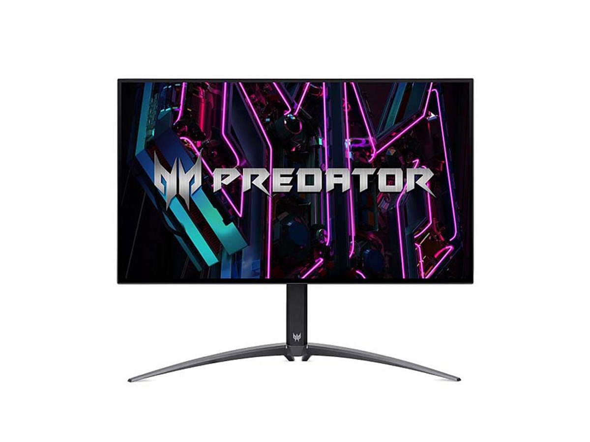エイサー、有機ELパネル採用の26.5型ゲーミングモニター「Predator