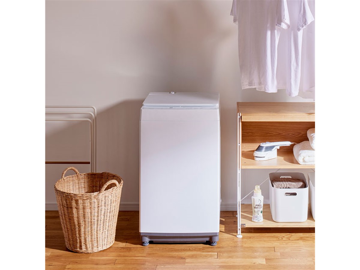 ツインバード、衣類1kgを約10分で洗濯できる「快速」コース搭載の全