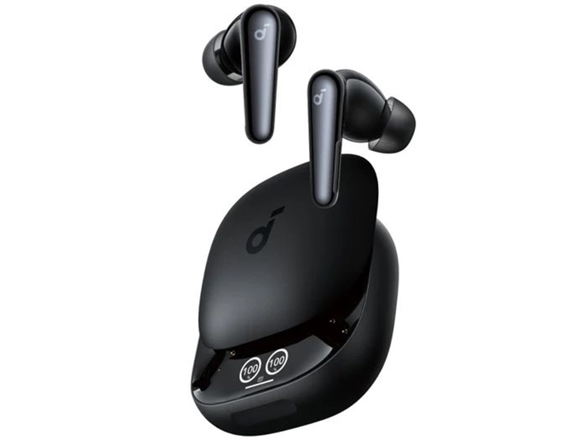 Anker、充電ケースにスクリーンとタッチバーを搭載したTWS「Soundcore