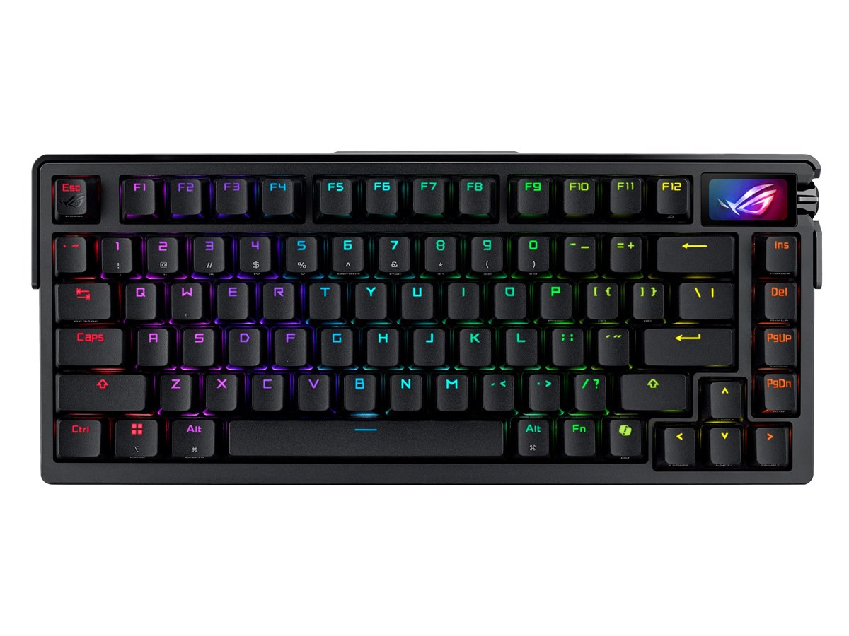 89,800円、1.47型有機ELを搭載したゲーミングキーボード「ROG Azoth