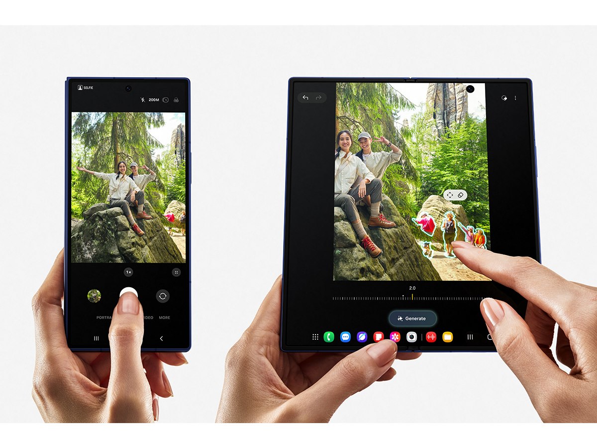 サムスン、厚さ約4.2mm/約8.9mmと薄くなった横折りスマホ「Galaxy Z