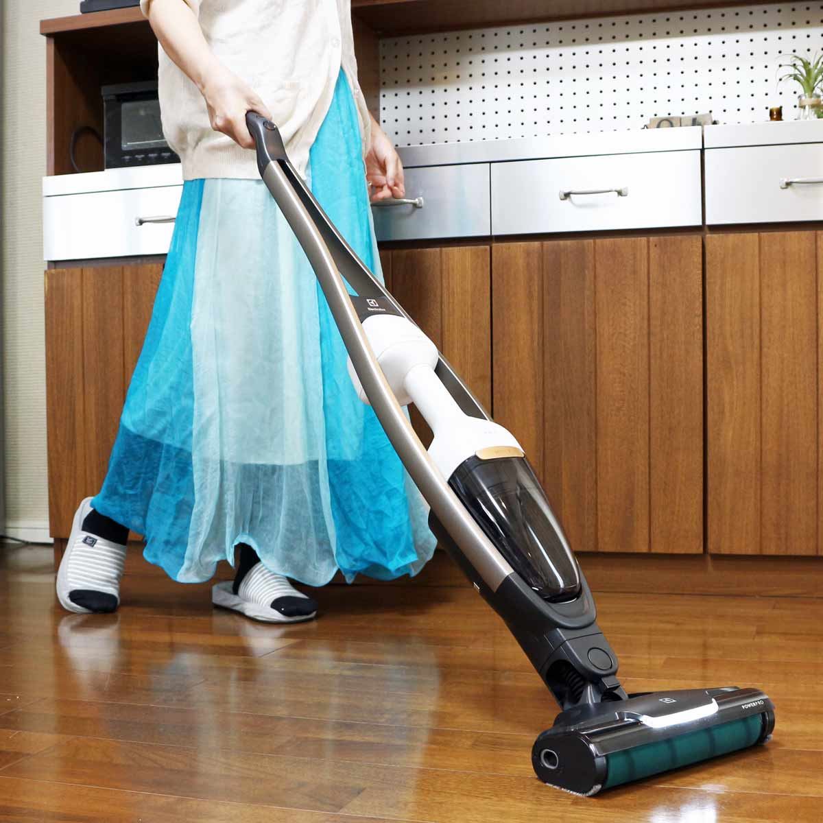 アルミフレームの掃除機って、おしゃれ！ 使いやすさにこだわった