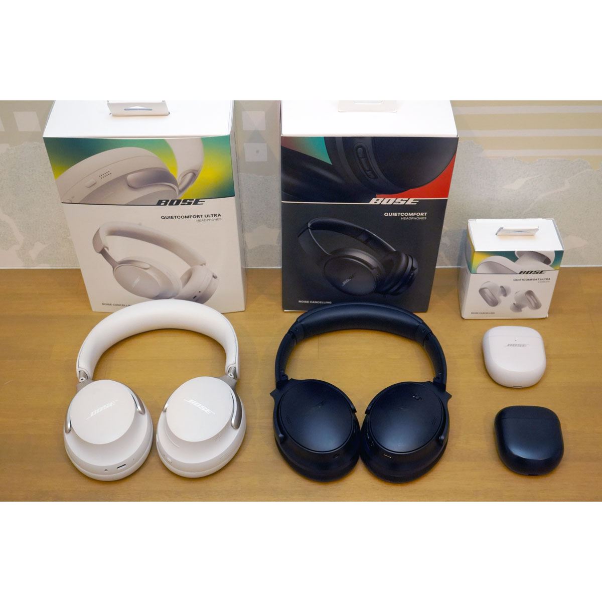 どれを買うべき? Bose最新QuietComfortノイキャンTWS・ヘッドホンを