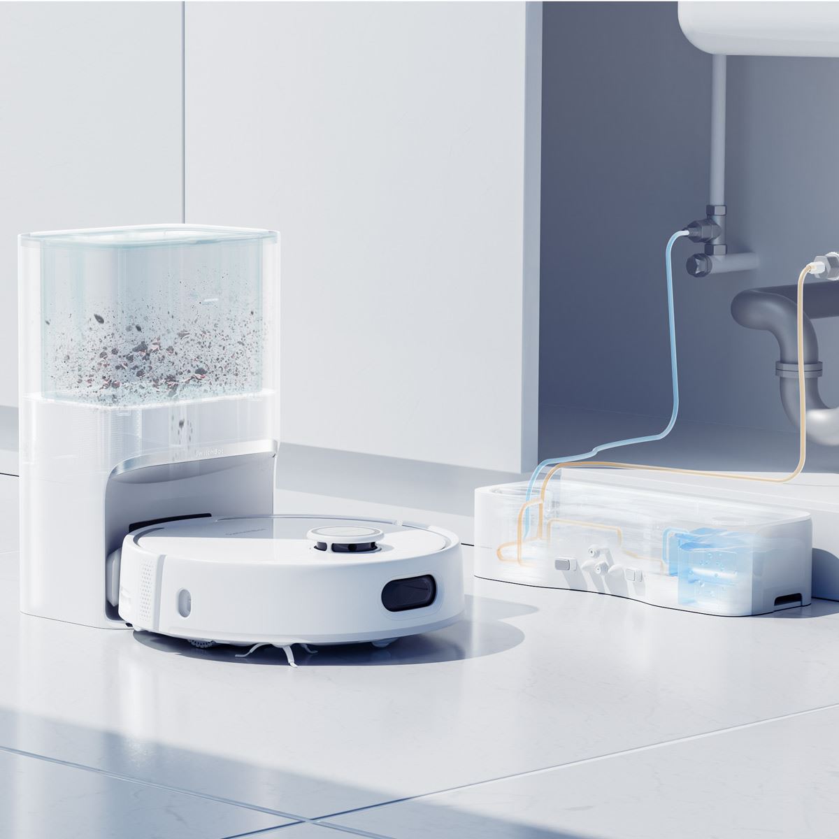 ついに給排水も自動に！ 水道直結×手間ゼロの最上級ロボット掃除機