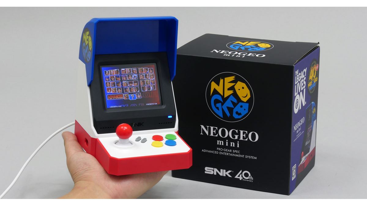 ついに「NEOGEO mini」（ネオジオミニ）が登場！ ゲーセンの興奮が再び