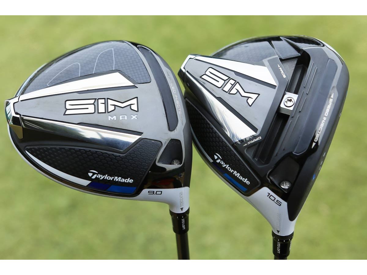 曲げずに飛ばすならMAXか！ テーラーメイド「SIM」ドライバー2種打ち