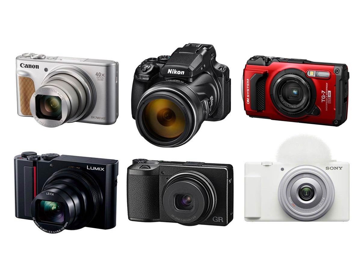2025年》デジカメおすすめ17選！ 人気モデルを6つのタイプ別に厳選