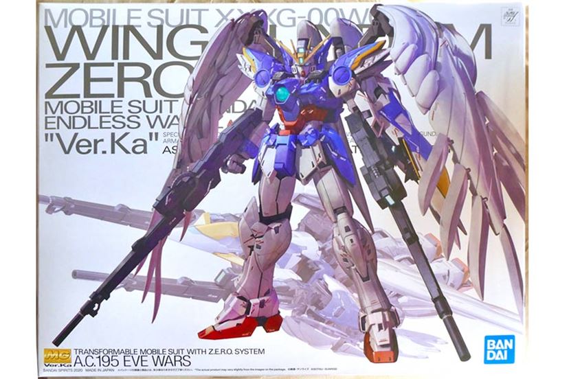美しさNo.1のガンプラ！ 「MG ウイングガンダムゼロEW Ver.Ka」に感嘆