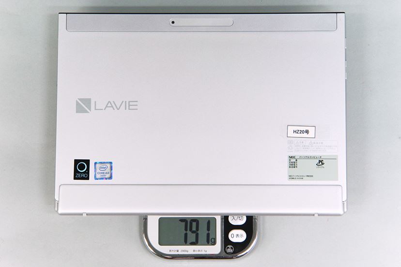約410gの驚異の軽さ！ 「LAVIE Hybrid ZERO」の11.6型モデルは理想の
