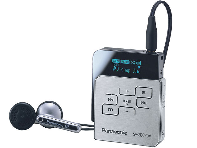 パナソニック D-snap Audio SV-SD370V 価格比較 - 価格.com