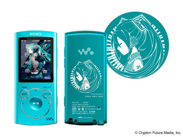 SONY NW-S764/L/MIKU 初音ミク生誕5周年記念モデル [8GB ブルー] 価格