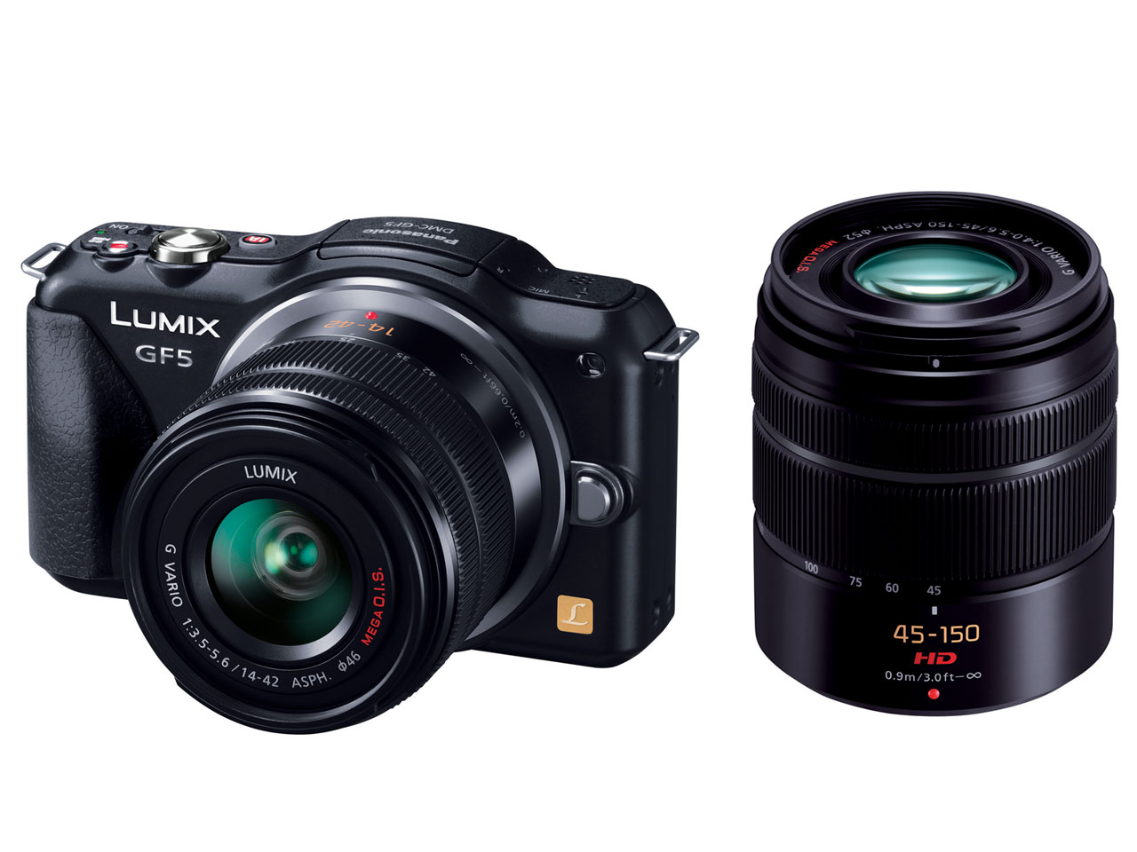 パナソニック LUMIX DMC-GF5WA-K ダブルズームレンズキット [エスプリ