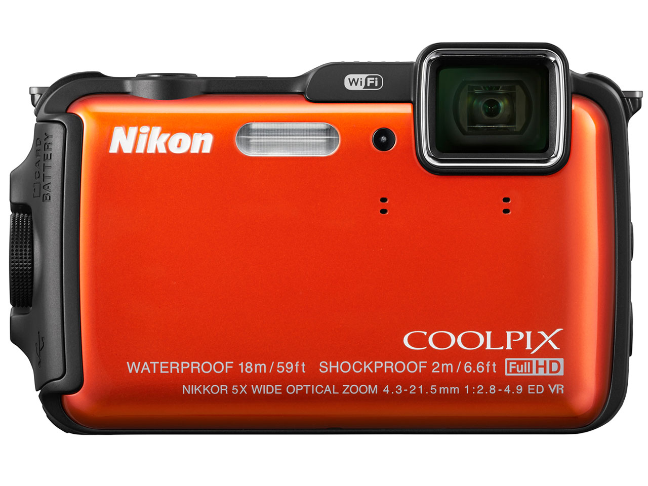 ニコン COOLPIX AW120 [サンシャインオレンジ] 価格比較 - 価格.com