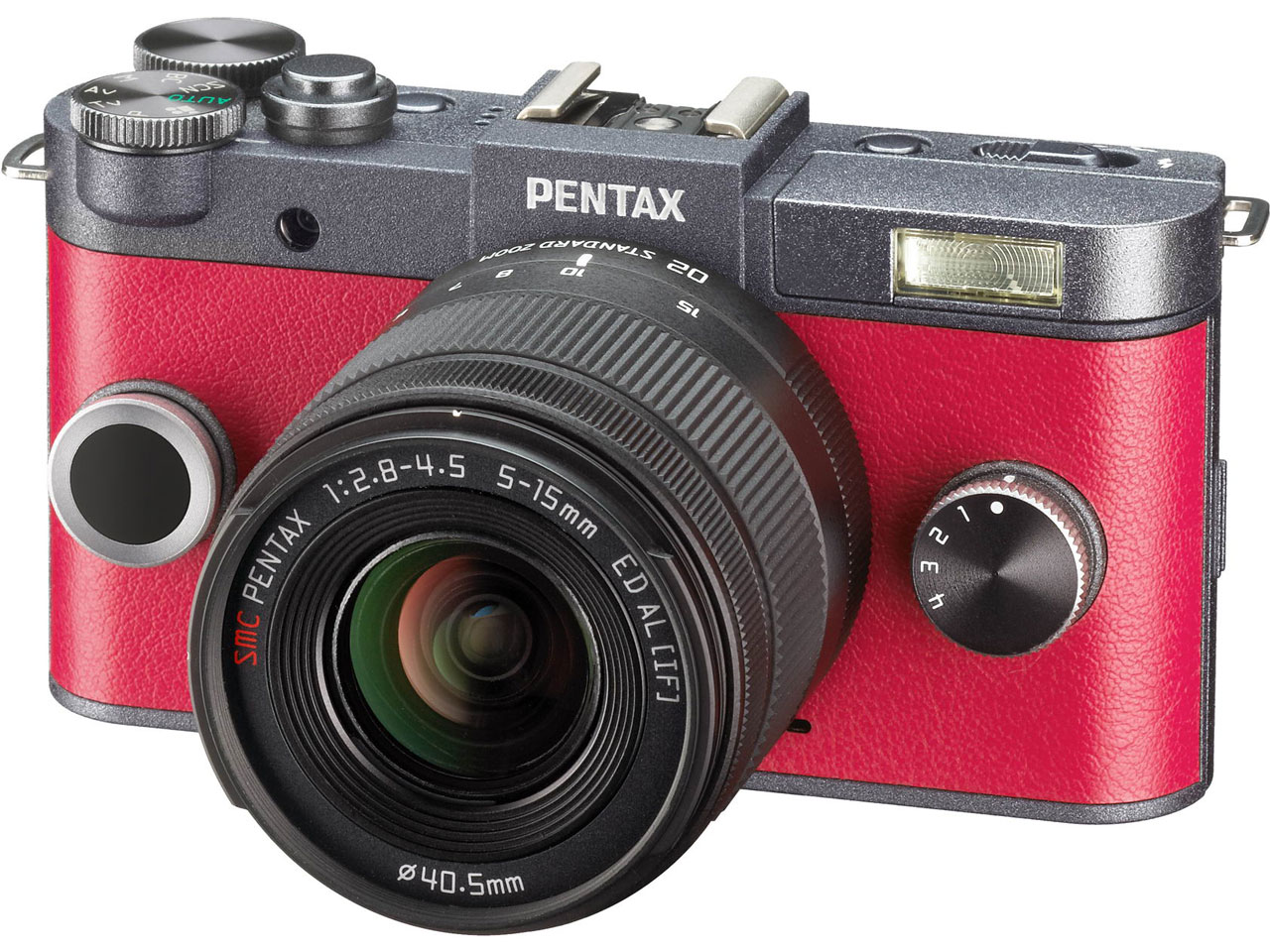 ペンタックス PENTAX Q-S1 ダブルズームキット [ブラック×チャコール