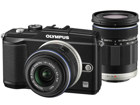 オリンパス OLYMPUS PEN Lite E-PL2 ダブルズームキット [シャンパン