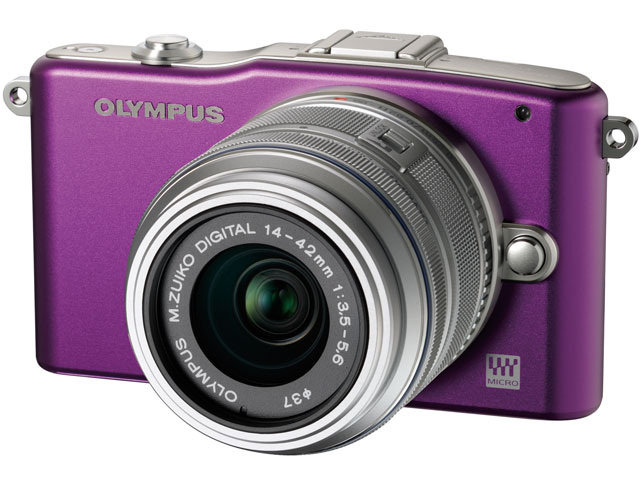 オリンパス OLYMPUS PEN mini E-PM1 ツインレンズキット [ブラウン