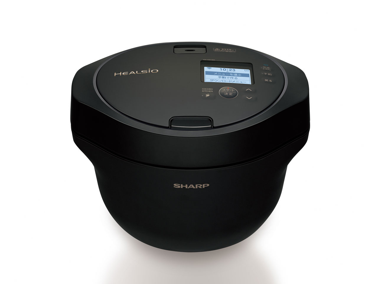 シャープ ヘルシオ ホットクック KN-HW16H-B [プレミアムブラック