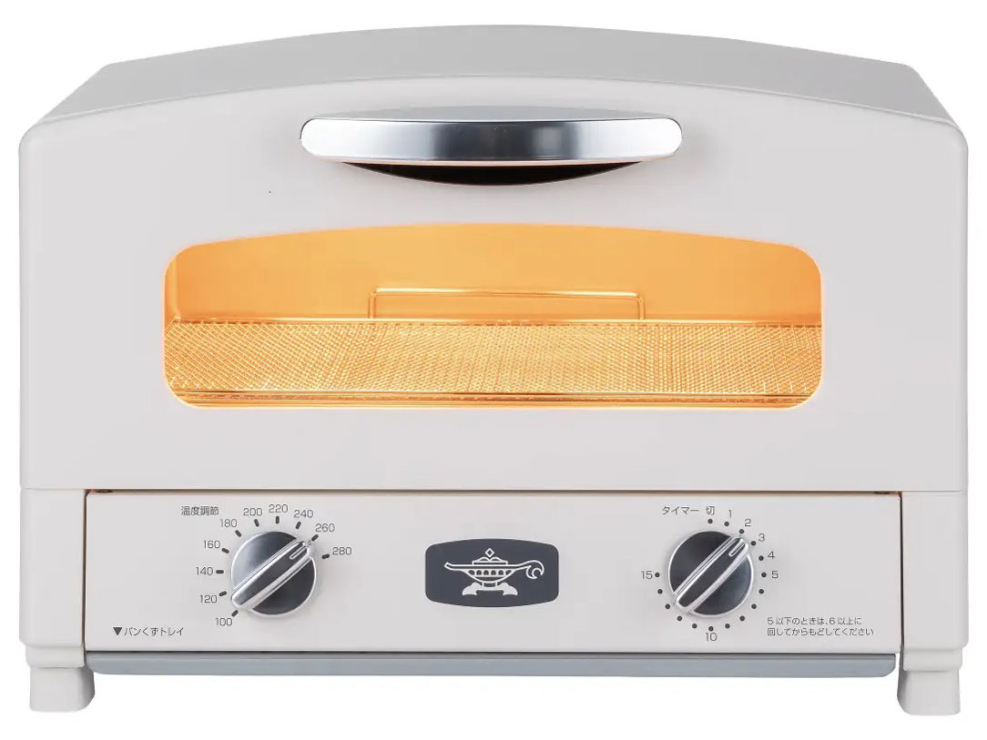 日本エー・アイ・シー Aladdin グラファイトトースター 2枚焼き AET