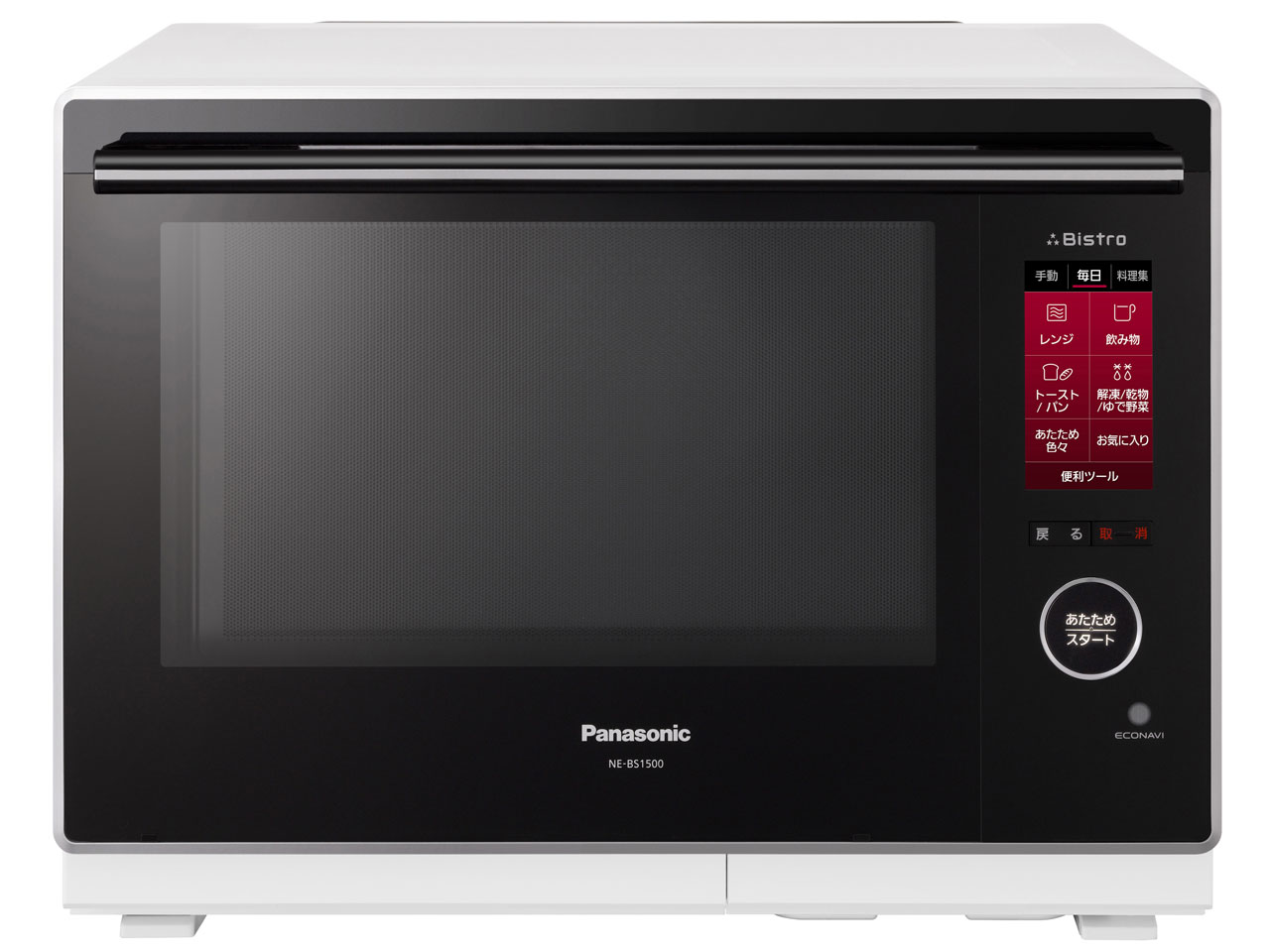 パナソニック 3つ星 ビストロ NE-BS1500-W [ホワイト] 価格比較 - 価格.com