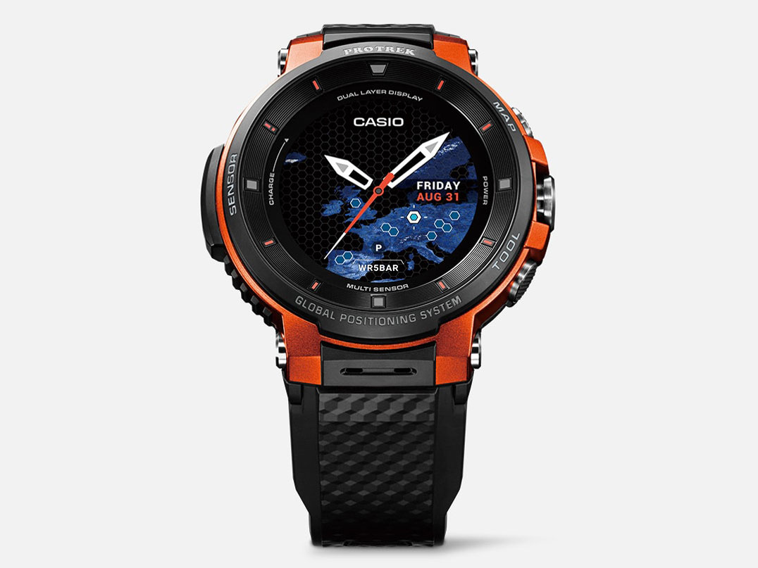カシオ Smart Outdoor Watch PRO TREK Smart WSD-F30-RG [オレンジ
