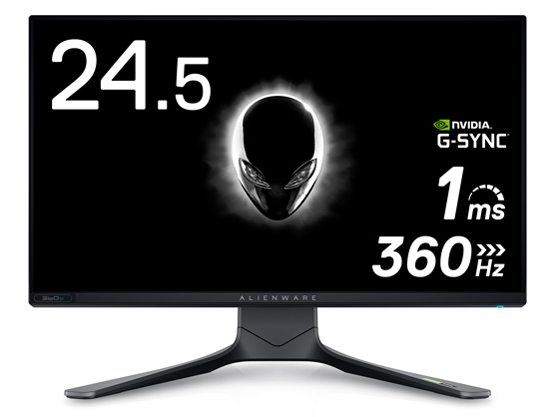 Dell ALIENWARE AW2521HF [24.5インチ ダークサイドオブザムーンカラー