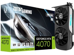 ZOTAC ZOTAC GAMING GeForce RTX 4070 Twin Edge OC ZT-D40700H-10M
