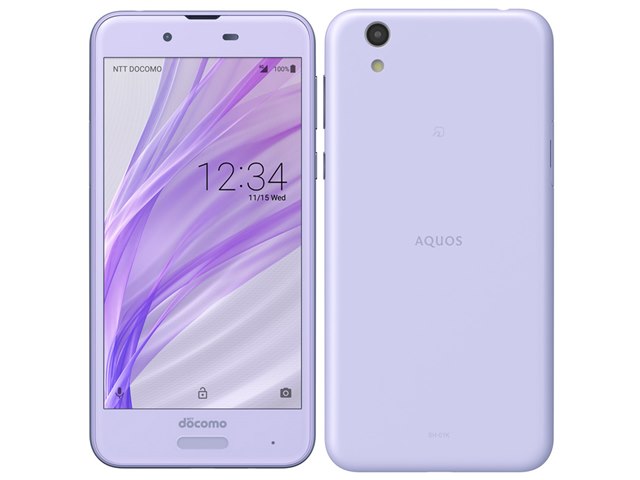 AQUOS sense SH-01K docomo [Frost Lavender] (MNP)の製品画像 - 価格.com