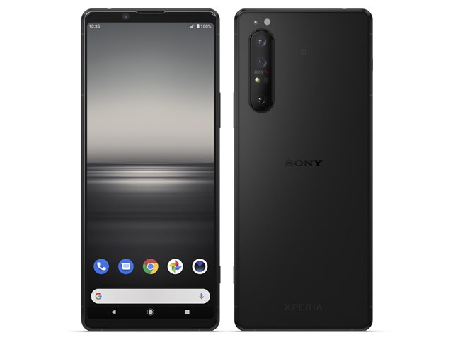 Xperia 1 II ブラック docomo 5G ムスビー｜SONY Xperia 1 II so-51a
