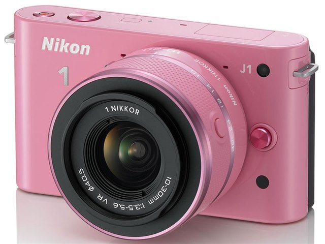 Nikon 1 J1 標準ズームレンズキット [ピンク]の製品画像 - 価格.com