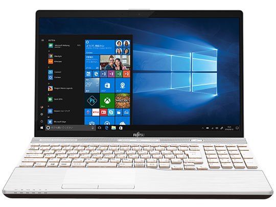 FMV LIFEBOOK AH77/C2 FMVA77C2W [プレミアムホワイト]の製品画像