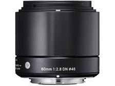 シグマ 60mm F2.8 DN ブラック [マイクロフォーサーズ用] 価格比較