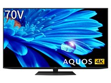シャープ AQUOS 4K 4T-C70EN1 [70インチ] 価格比較 - 価格.com